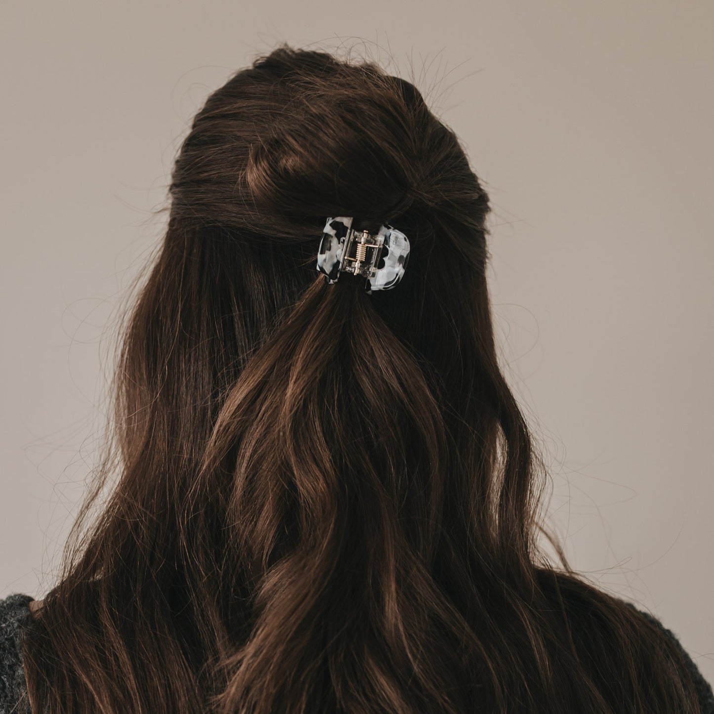 Haarspange klein Herz Panda (VE = 10 Stk.)