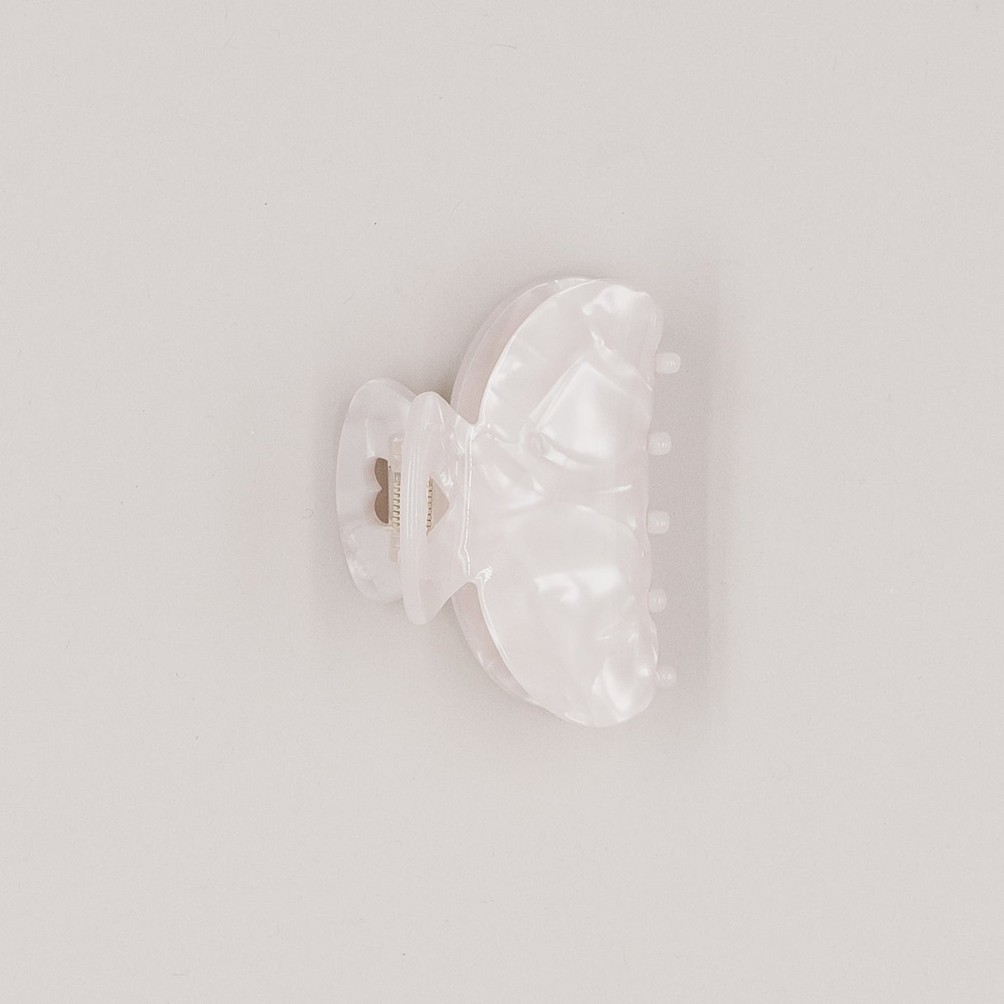 Haarspange groß Herz Pearl (VE = 10 Stk.)