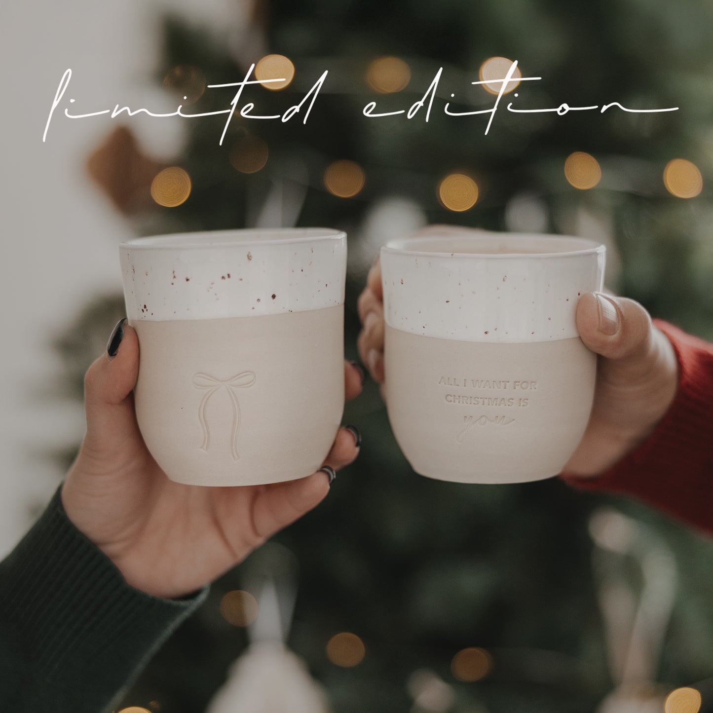 Limitierter Becher All i want for christmas (VE = 4 Stk.)