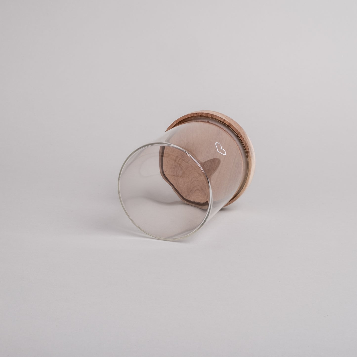 Vorratsglas Herz 13cm (VE = 4 Stk)