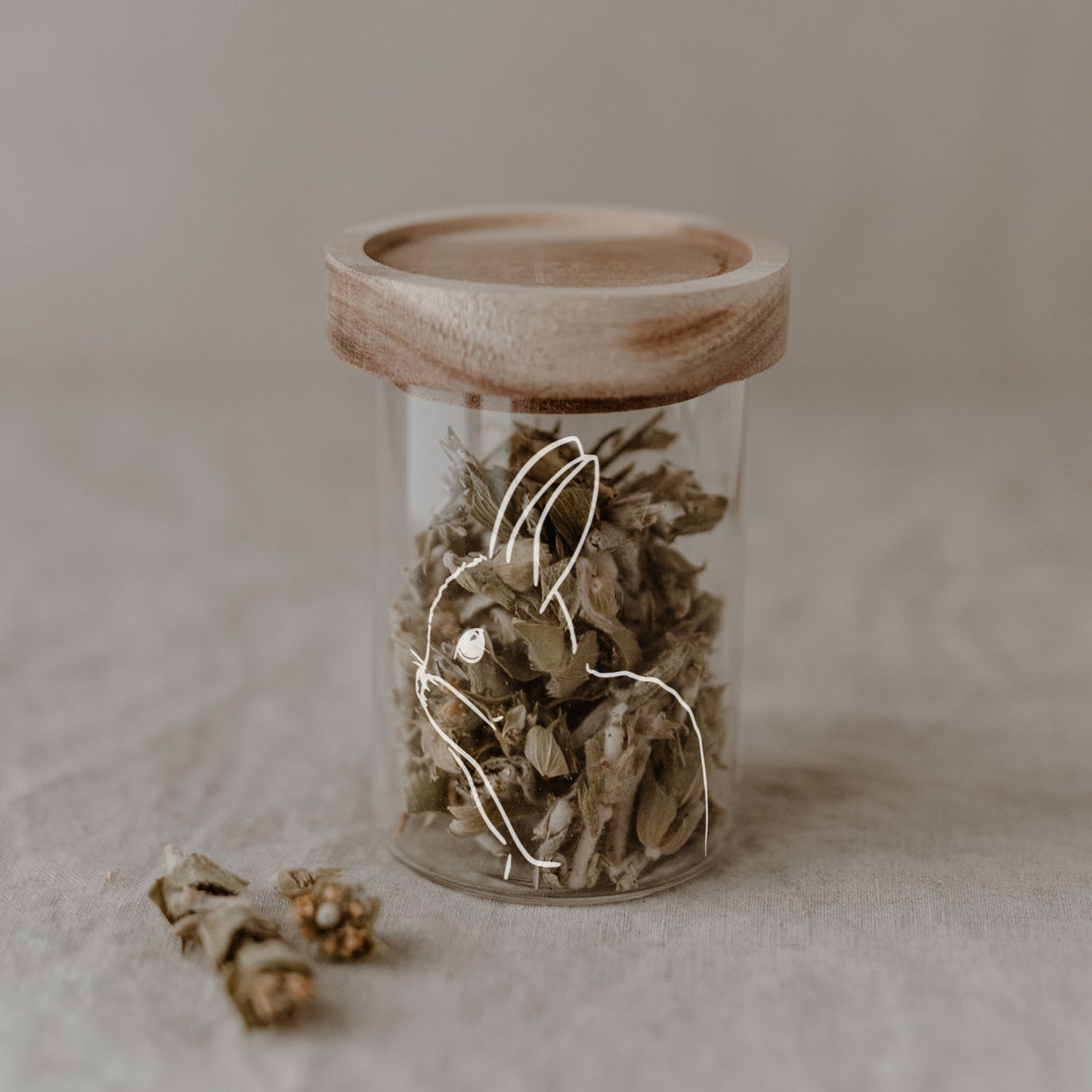 Mini bocal de rangement Hasi 9cm (VE = 8 Stk)