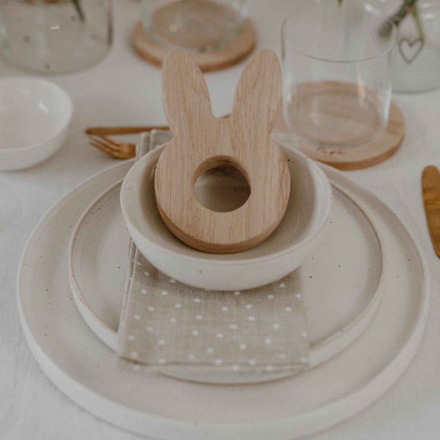 Eierbecher Hase (VE = 5 Stk)