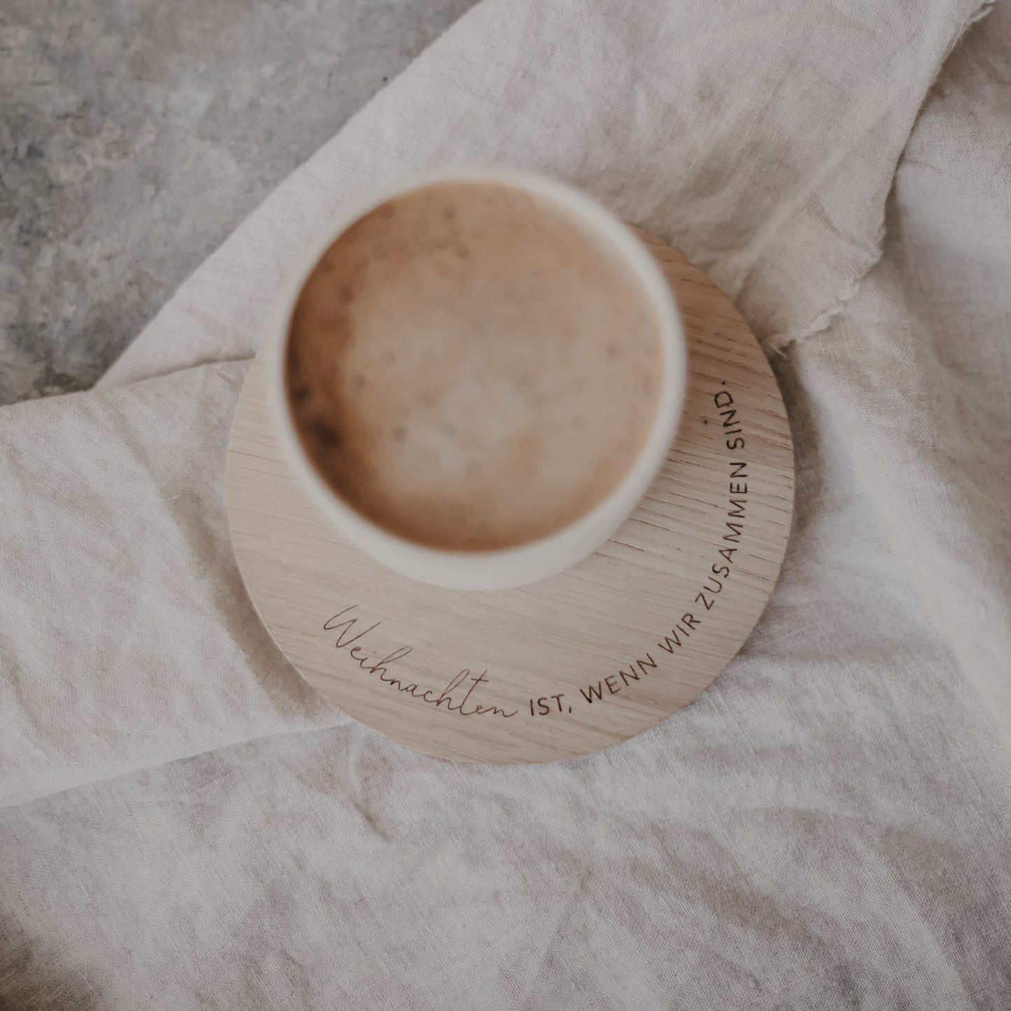 Coasters Christmas is (PU = 8 pcs)