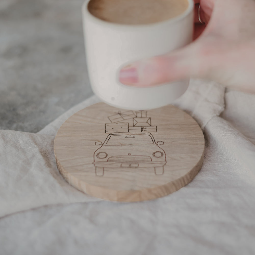 Coaster Christmas Car (PU = 8 pcs)