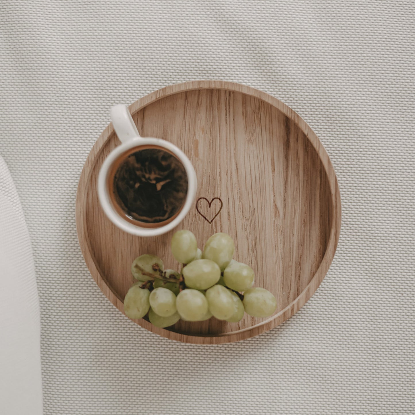 Mini tablette ronde cœur (VE = 3 pcs)