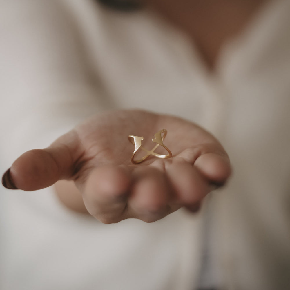 Ring Nele Gold (VE = 2 Stk.)