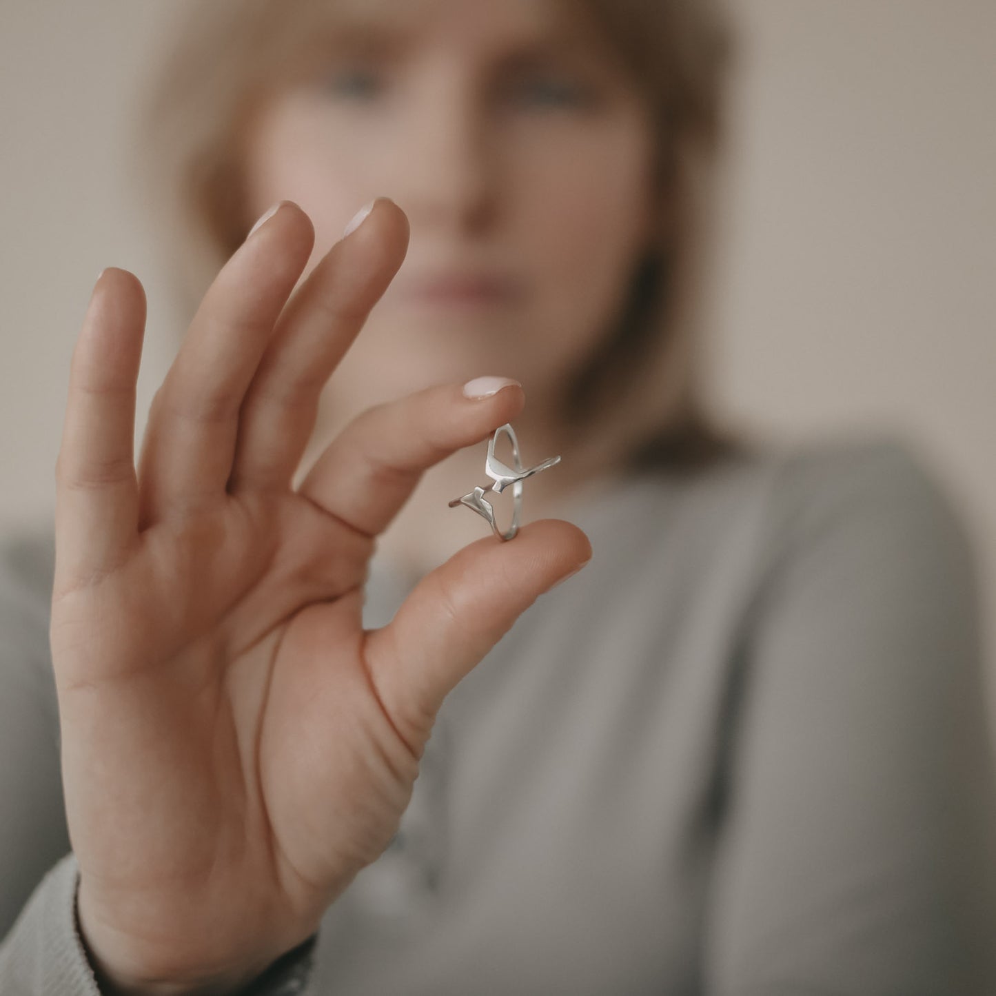 Ring Nele Silber (VE = 2 Stk.)