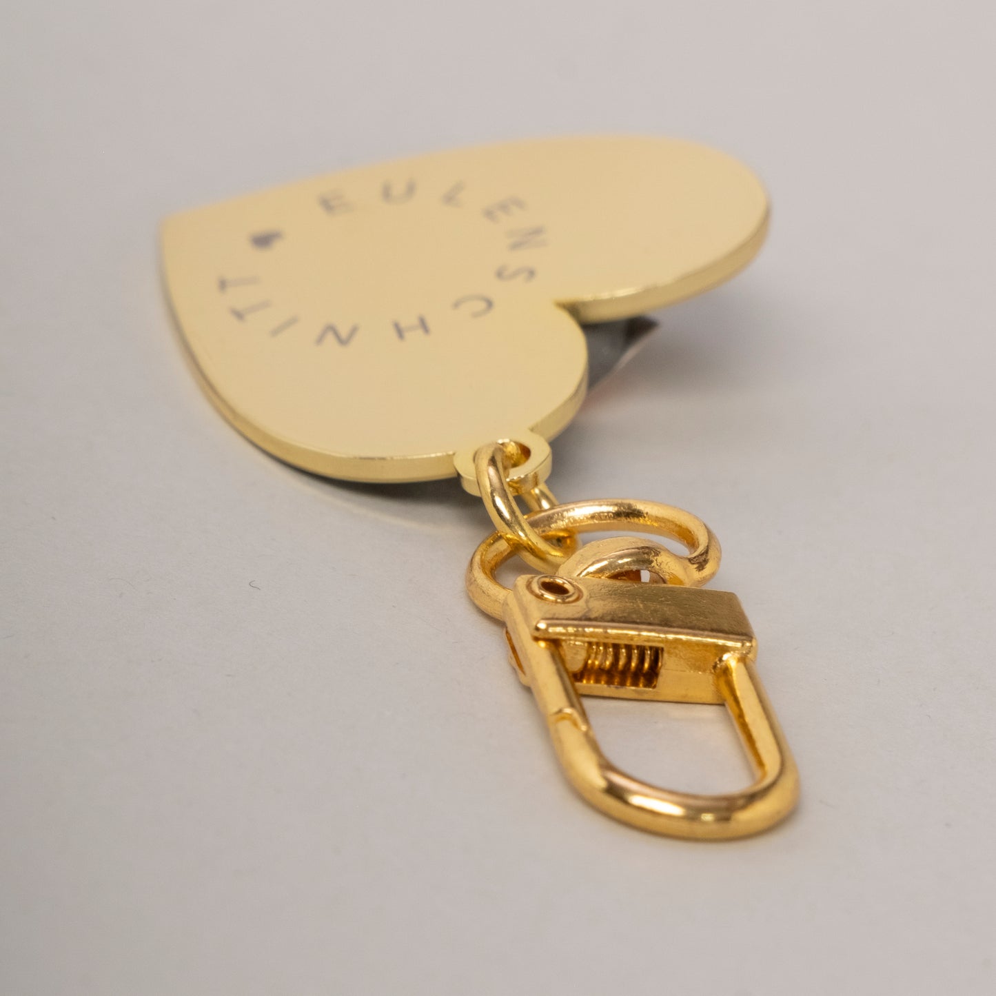 Keychain large heart pink (VE = 6 pieces)