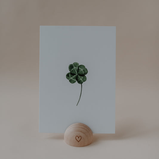 Aquarellkarte Kleeblatt (UE = 10 Pièces)