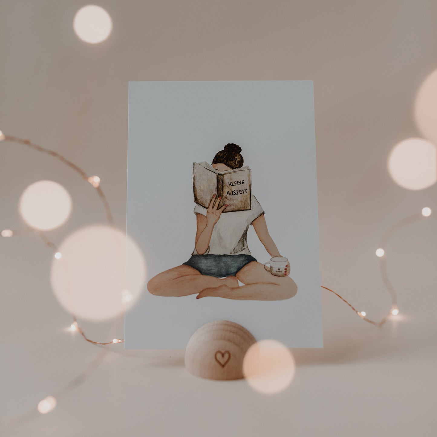 Aquarellkarte Me Time (UE = 10 Pièces)