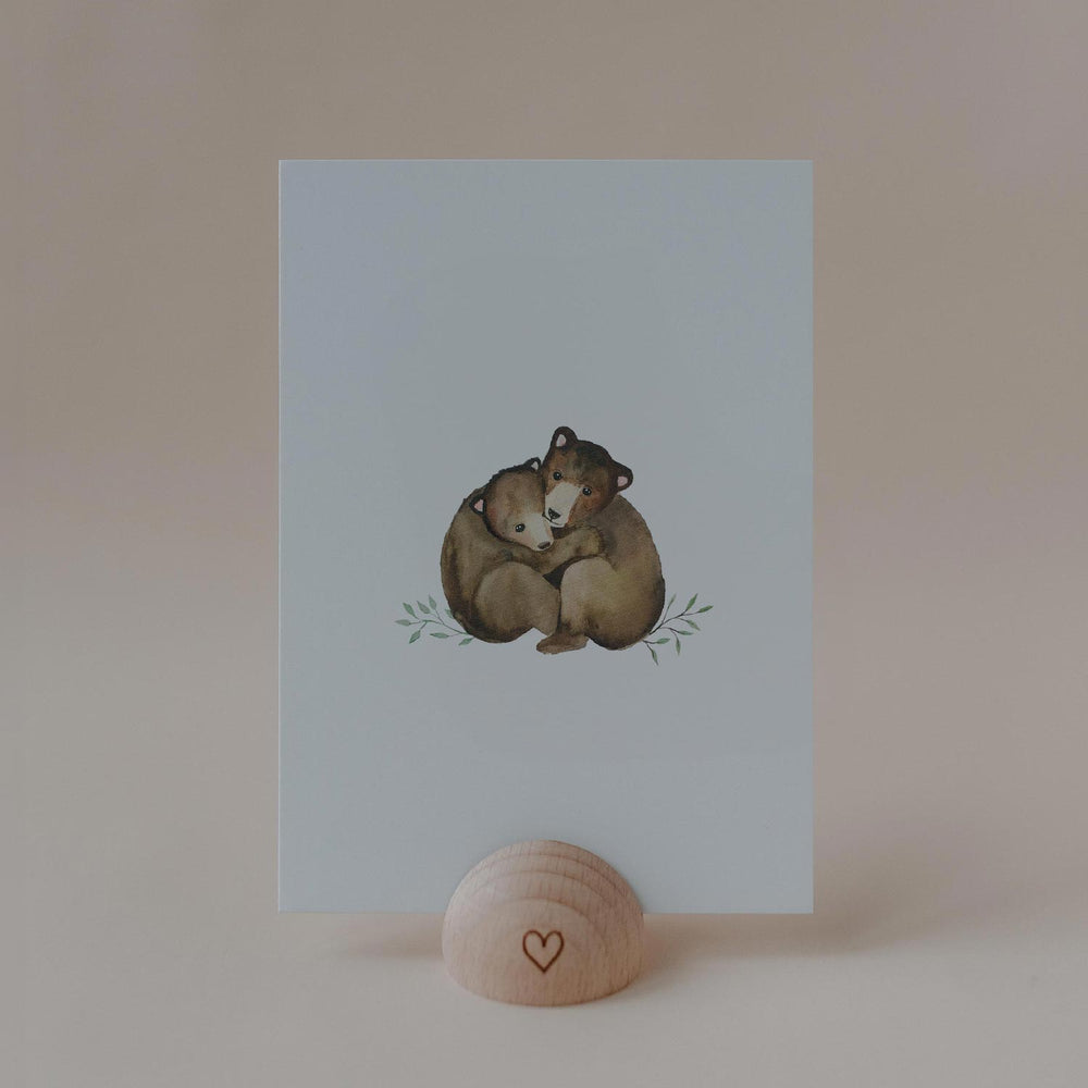 Carte aquarelle Petits Ours (VE = 10 pièces)