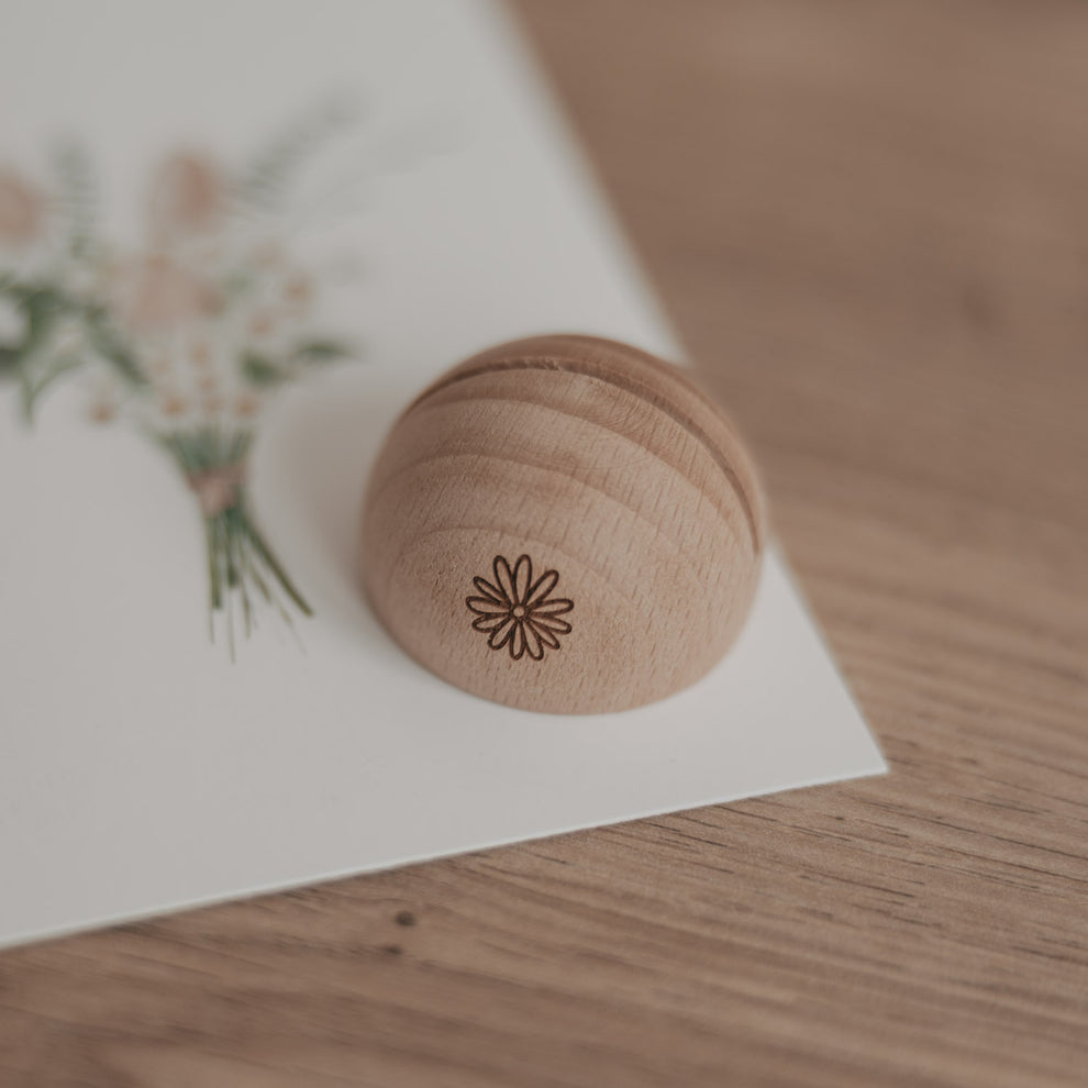 Halbrunder Kartenständer Daisy (VE = 6 Stk)