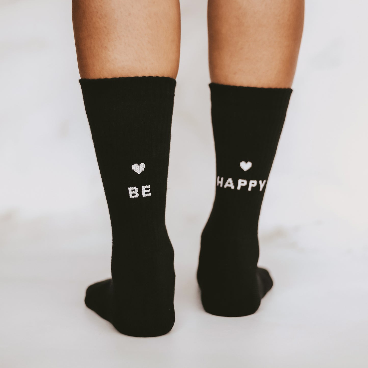 Socken be happy schwarz (VE = 5 Stk)