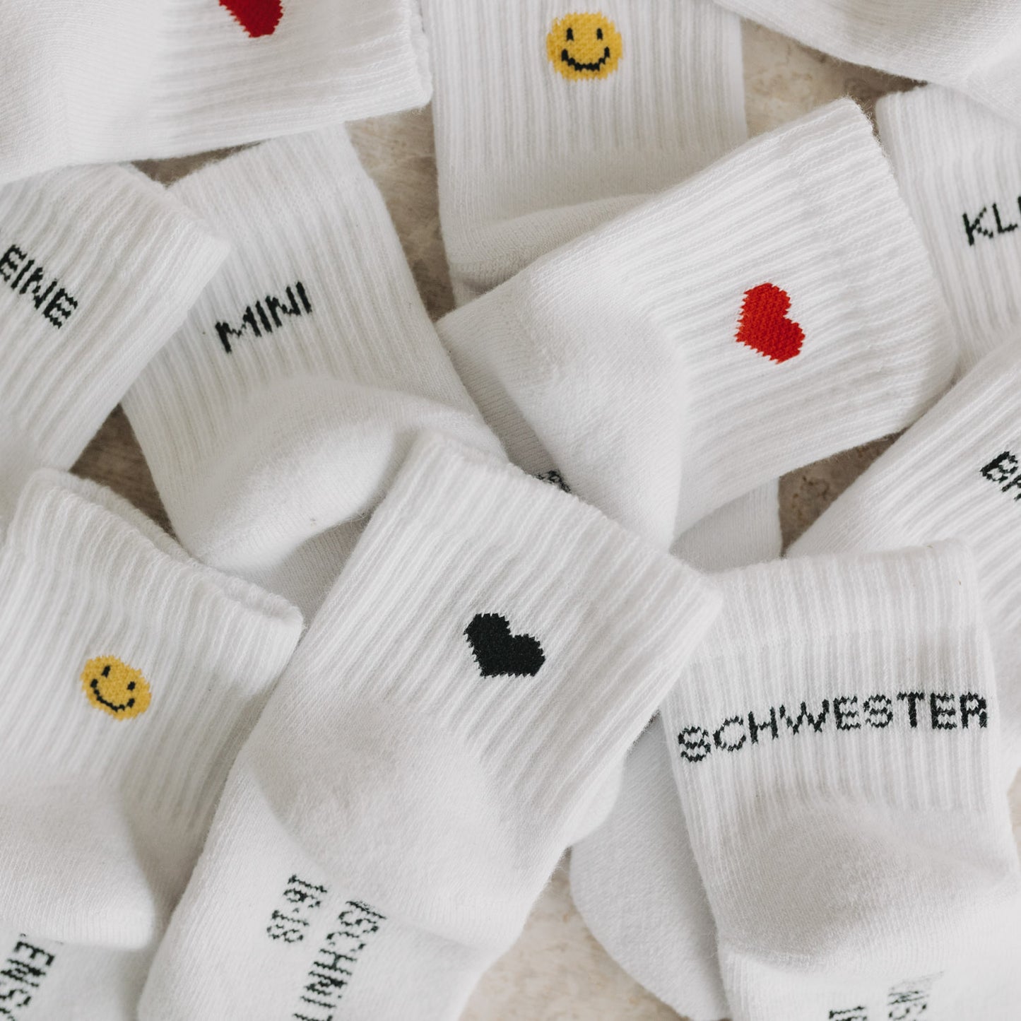 Babysocken Smiley (VE = 5 Stk.)