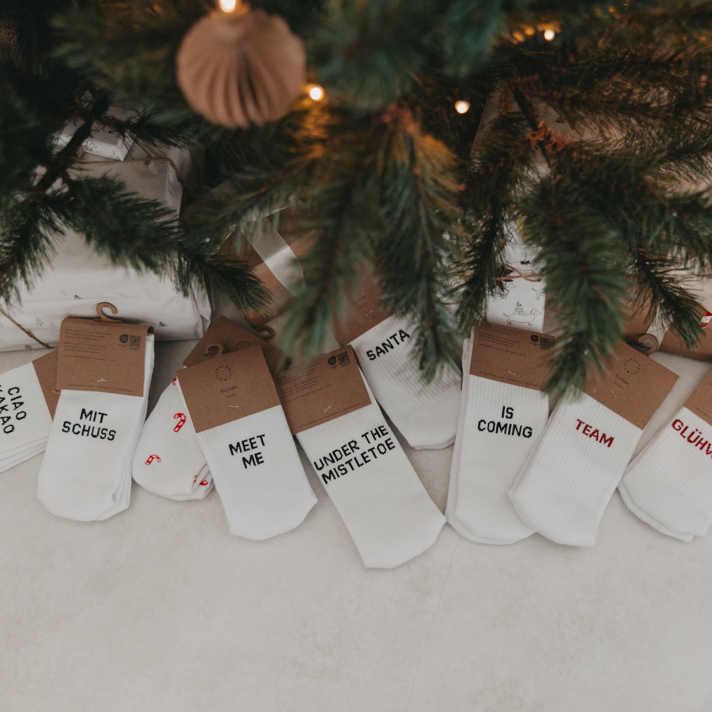 Socken Team Glühwein (VE = 5 Stück)