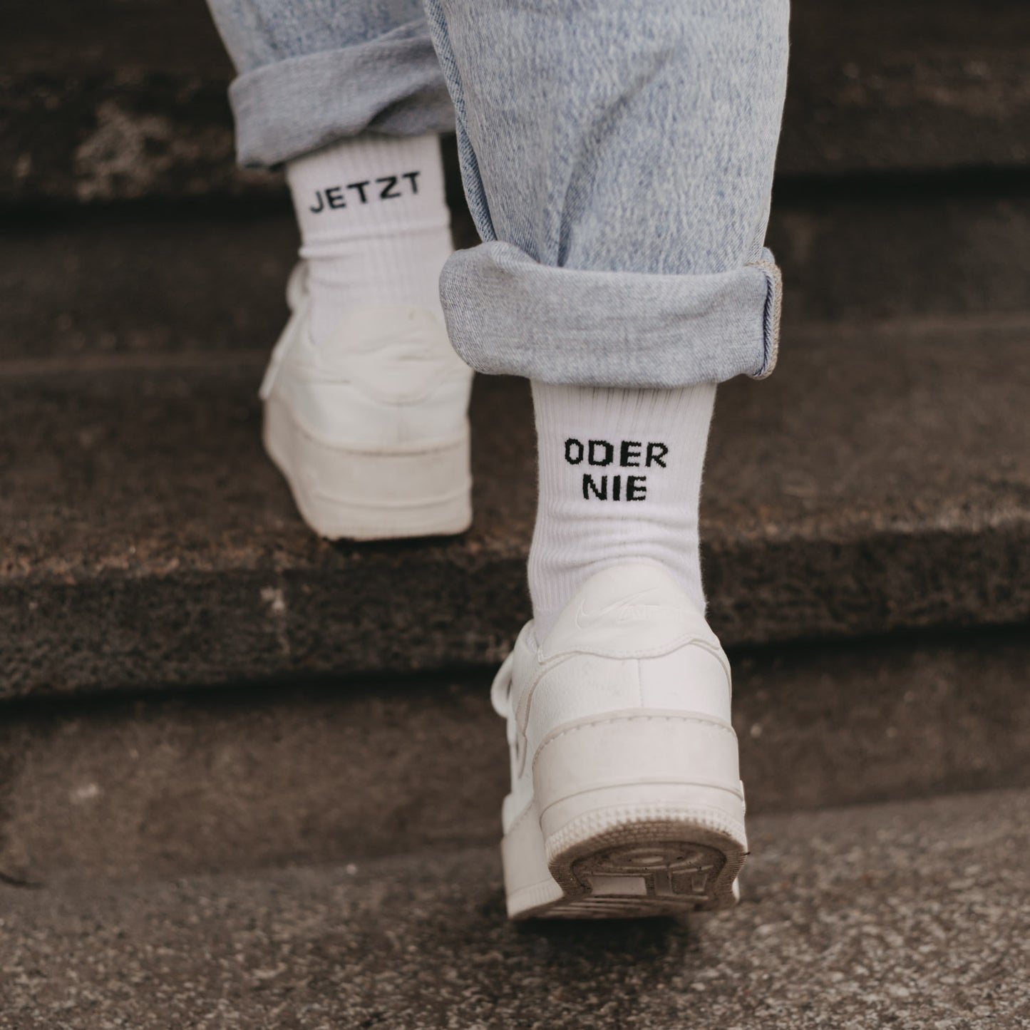 Socken weiß Jetzt oder Nie (VE = 5 Stück)