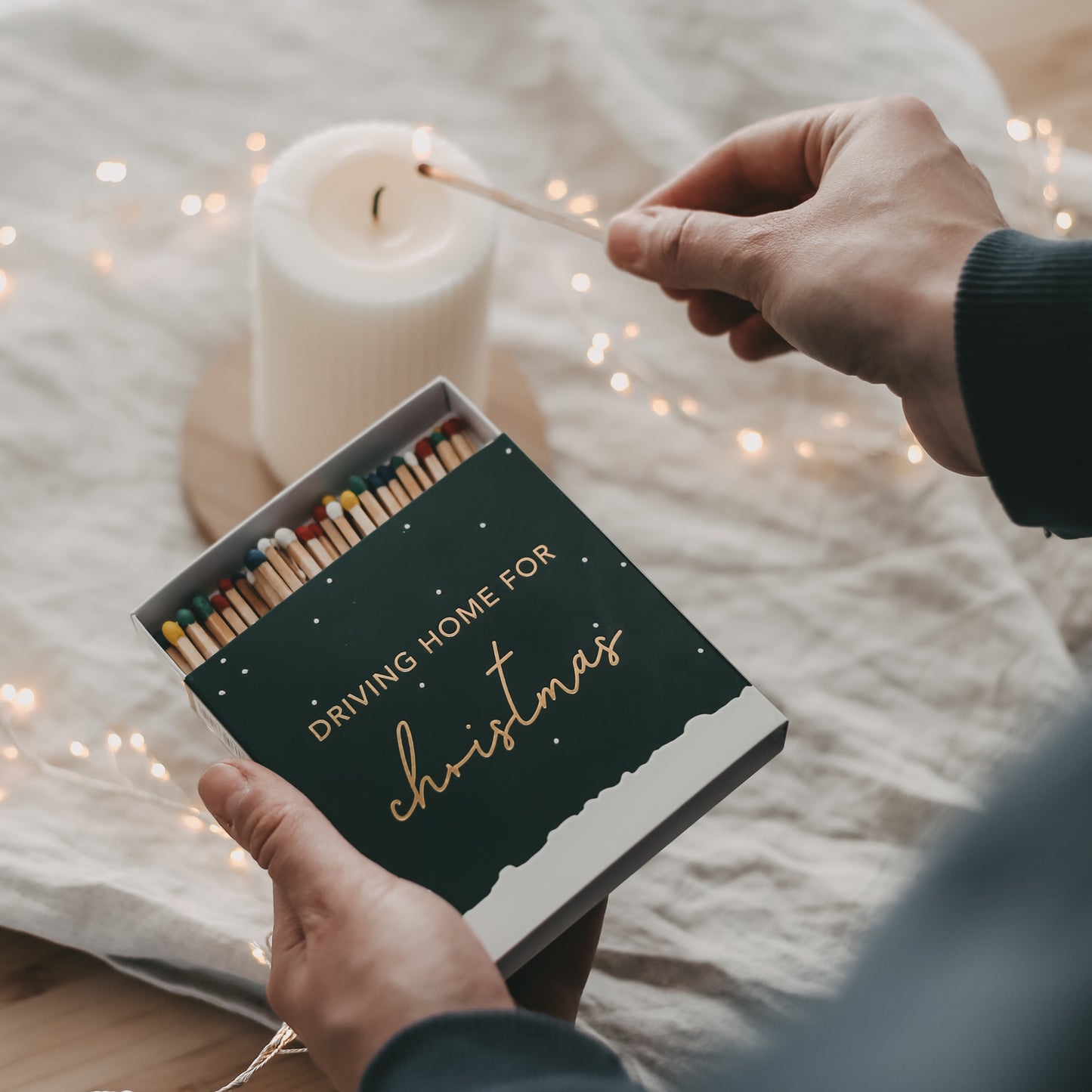 Streichhölzer Christmas car (VE = 8 stk.)