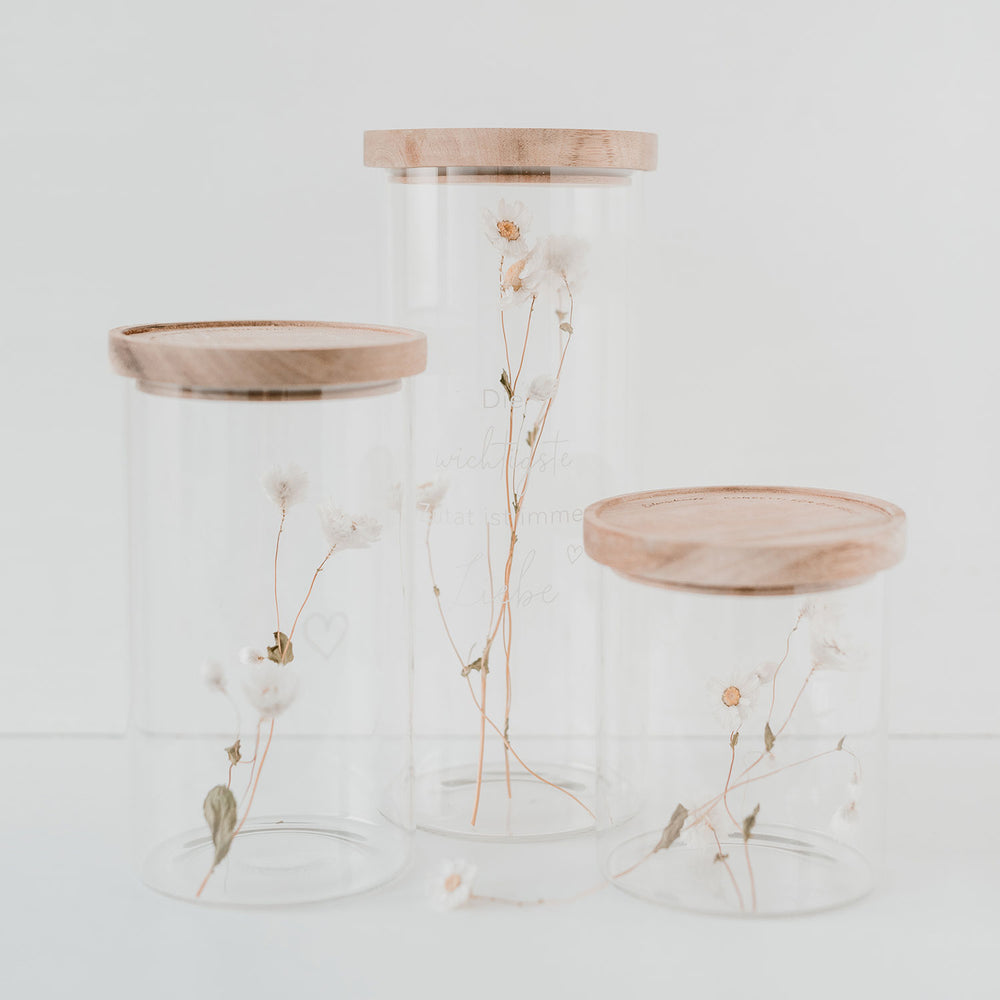 Storage jar Liebe 25cm (PU = 4 pieces)
