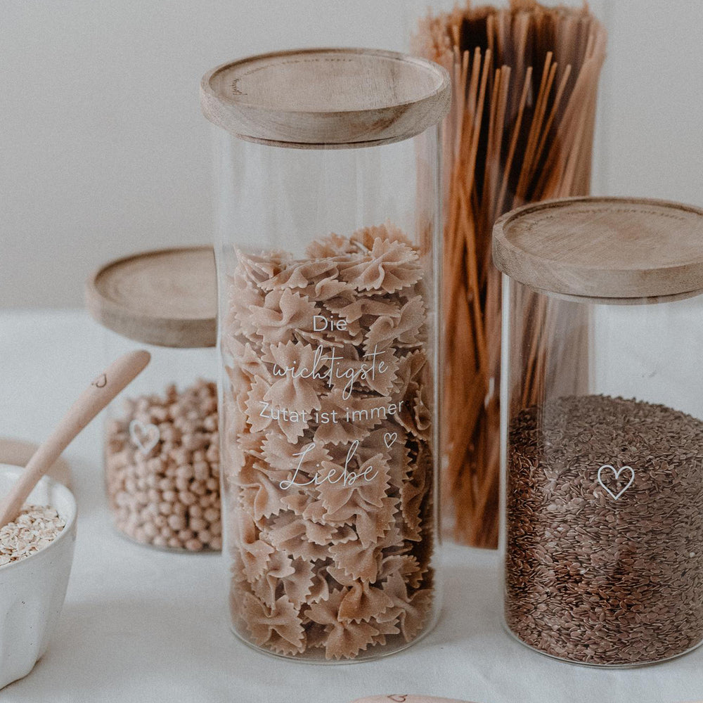 Storage jar Liebe 25cm (PU = 4 pieces)
