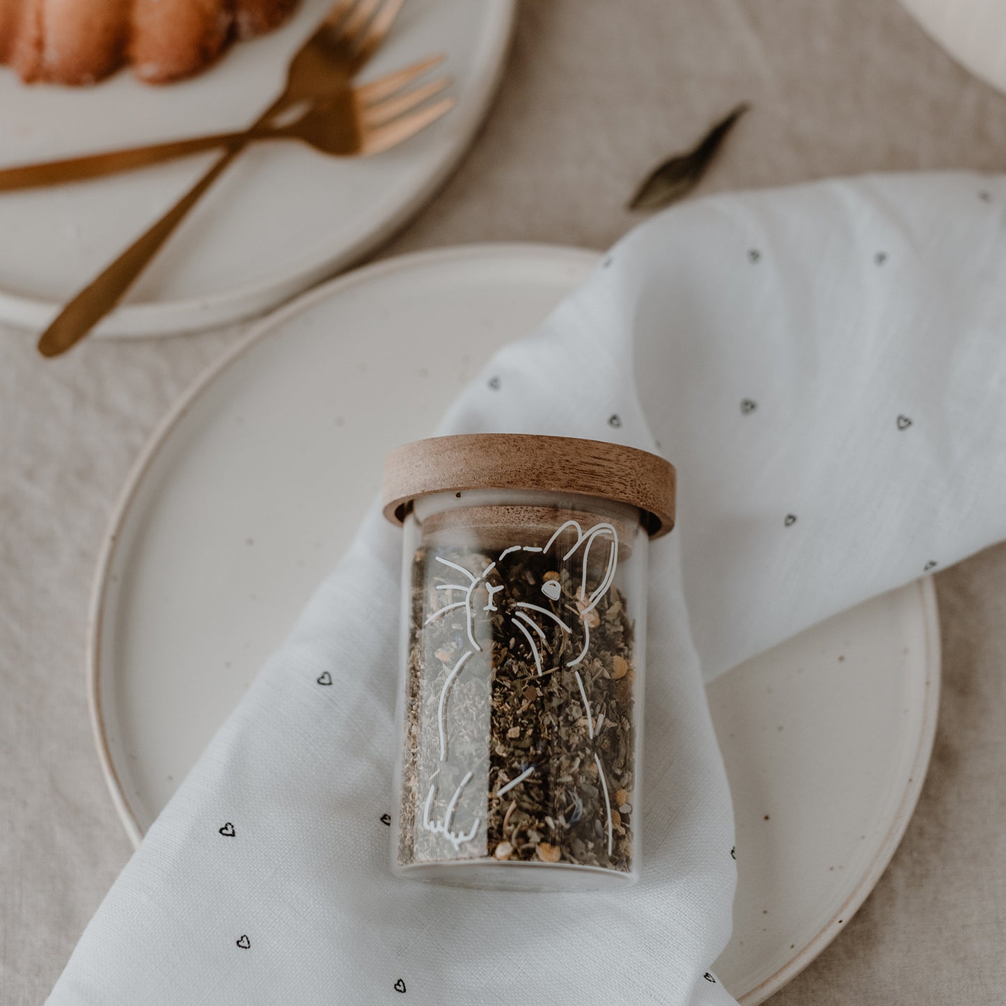 Mini pots à provisions Pâques en lot de 6 (UE = 2 Ensembles)