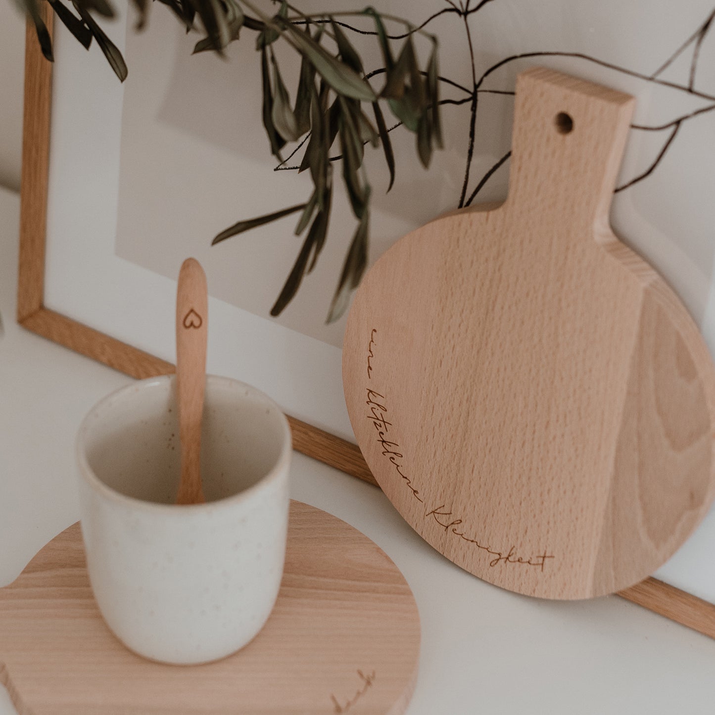 Mini Schneidebretter Kleinigkeit 2er Set (VE = 5 Sets)