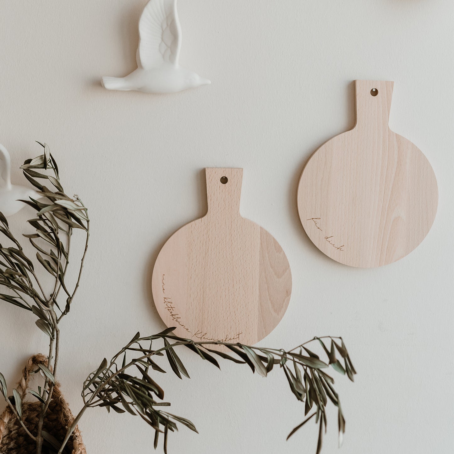 Mini Schneidebretter Kleinigkeit 2er Set (VE = 5 Sets)