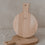 Mini cutting boards Hello Love oak set of 2 (PU = 5 sets)