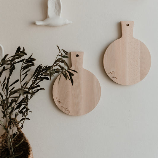 Mini-planches à découper Little something en lot de 2 (UE = 5 Ensembles)