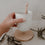 Coasters made of oak heart (PU = 8 pieces)