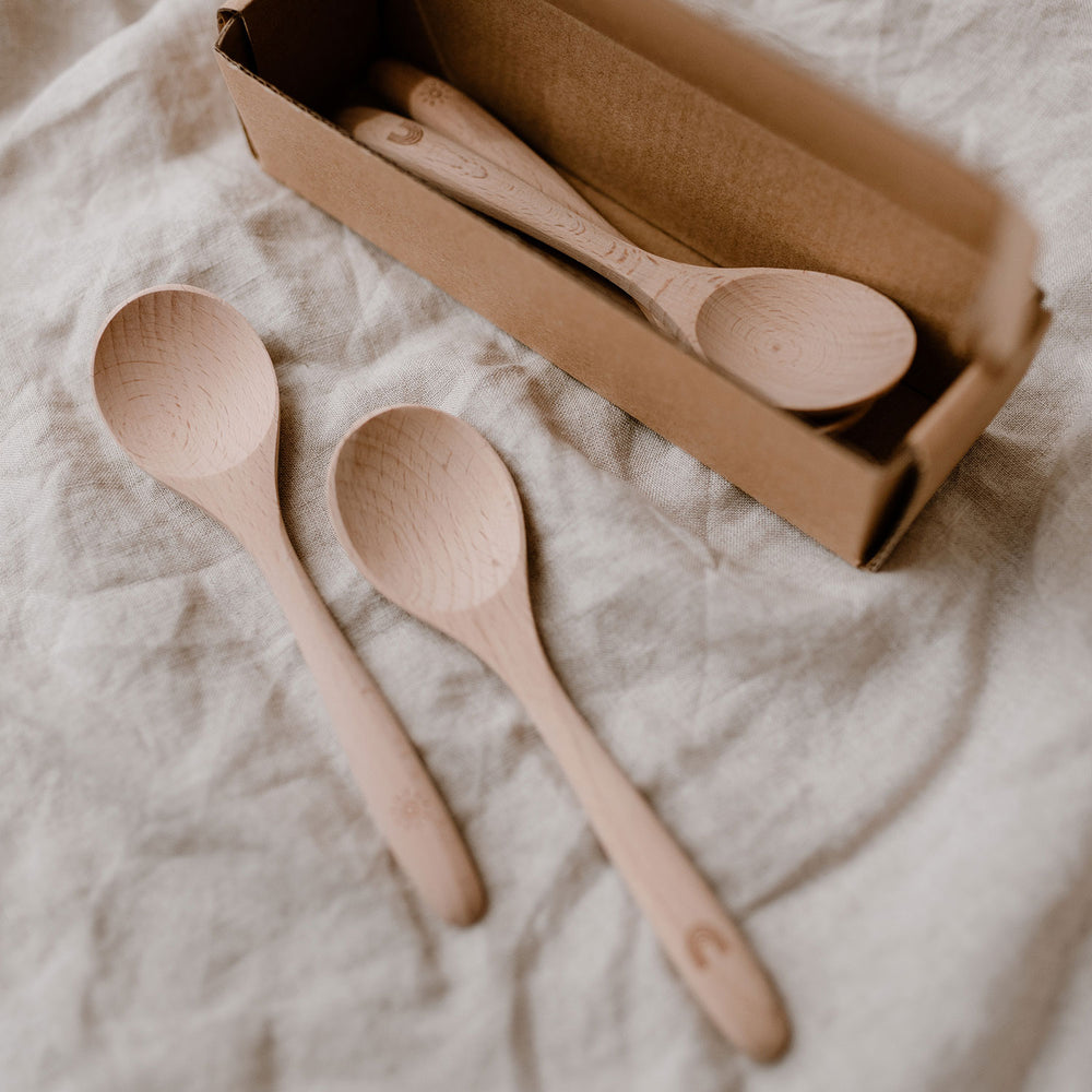 Wooden Spoon Rainbow in a Set of 4 (VE = 8 pieces)