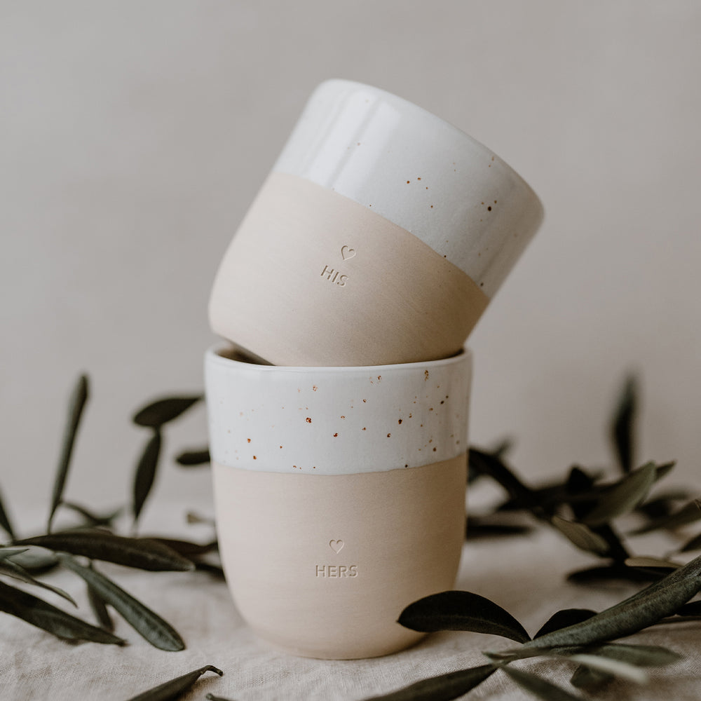 Becher Hers (VE = 4 Stück)