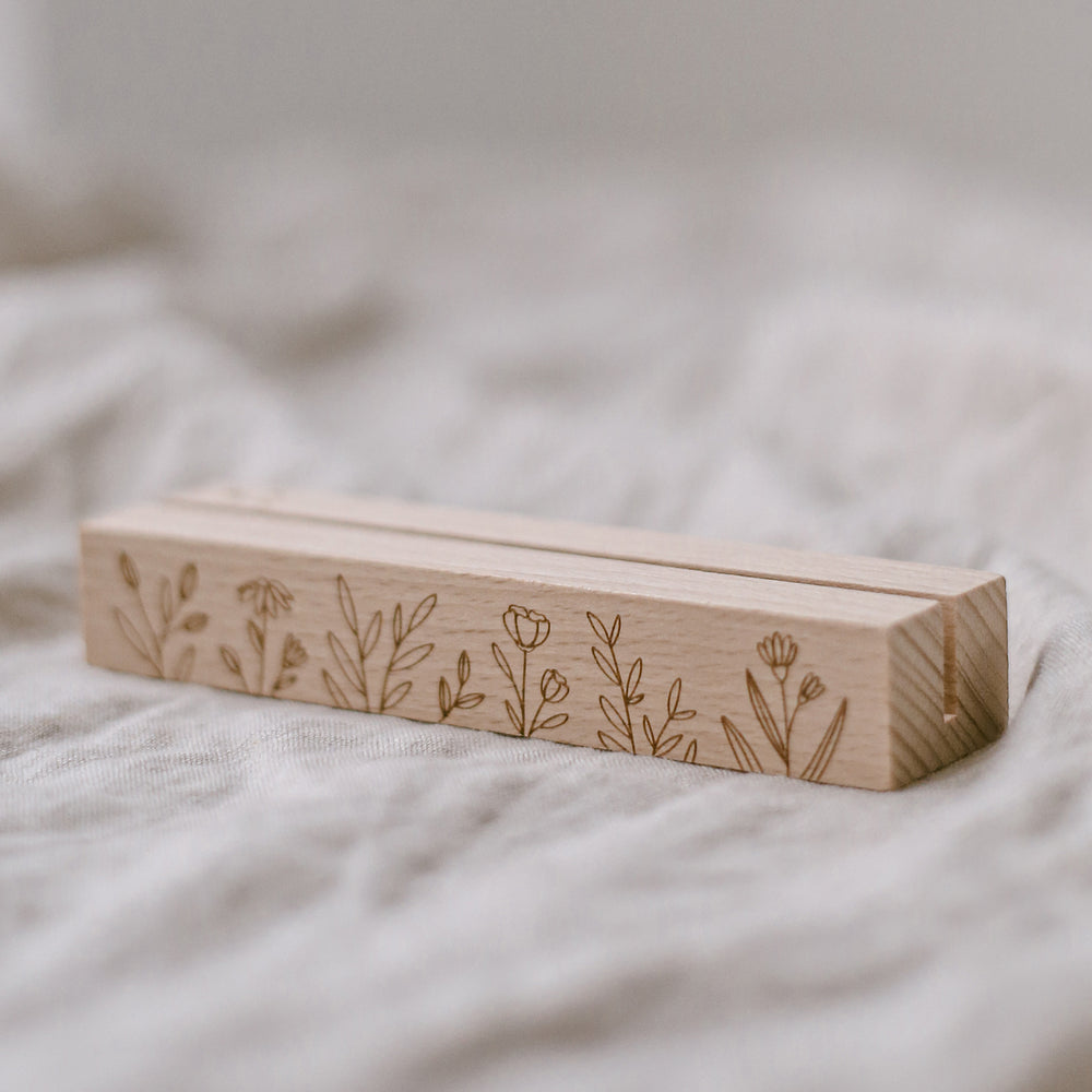 Card and flower holder set of 2 - 12 cm spring (VE= 6 sets)