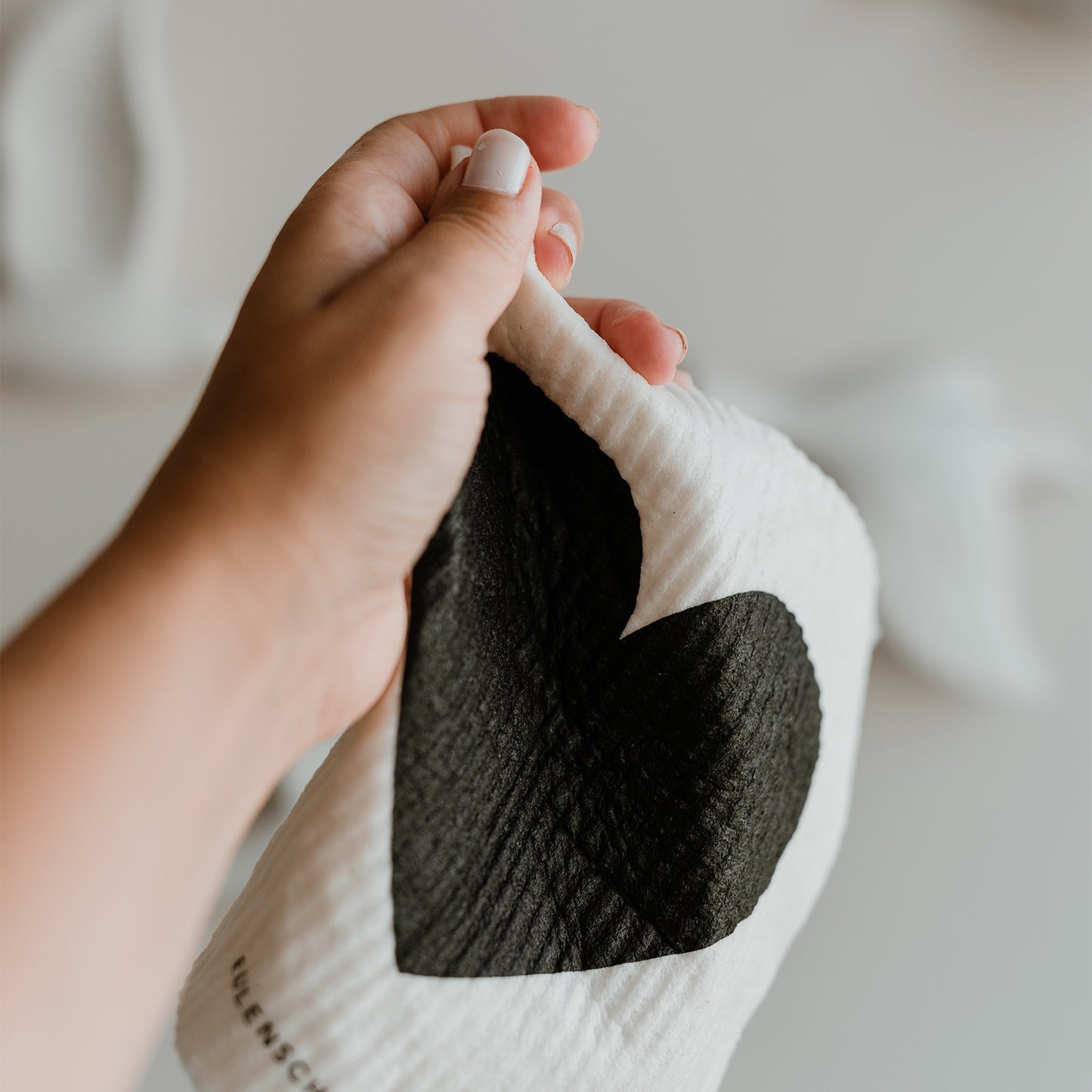 Schwammtücher Herz im 3er Set (VE = 10 Stk)