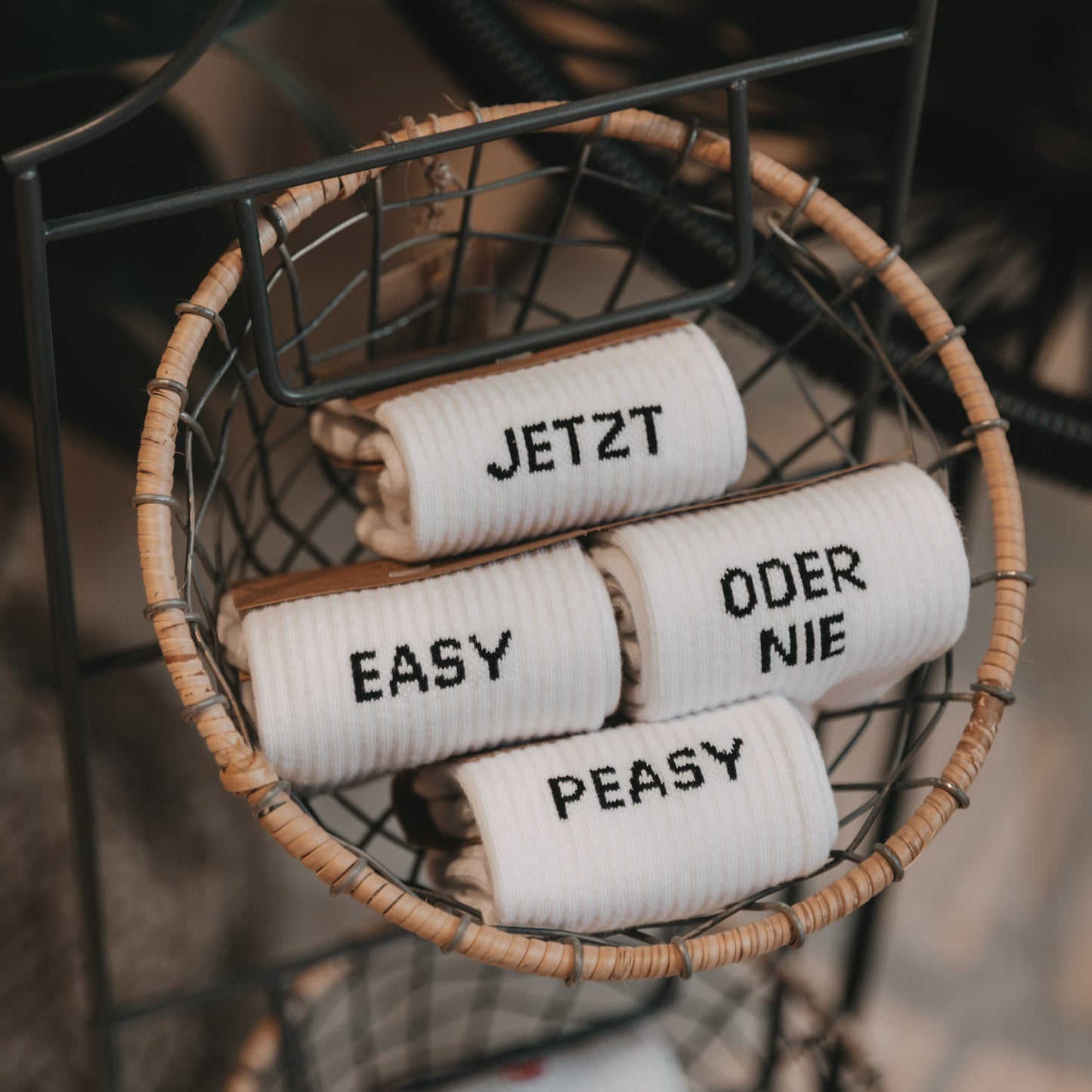 Socken weiß Jetzt oder Nie (VE = 5 Stück)