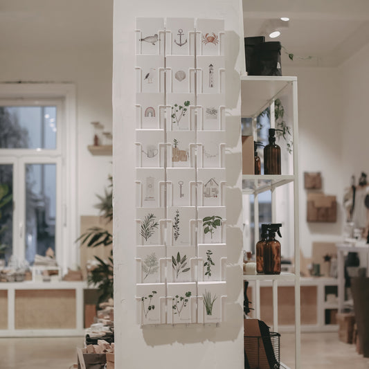 KARTENSTÄNDER WAND 24 FÄCHER - Set