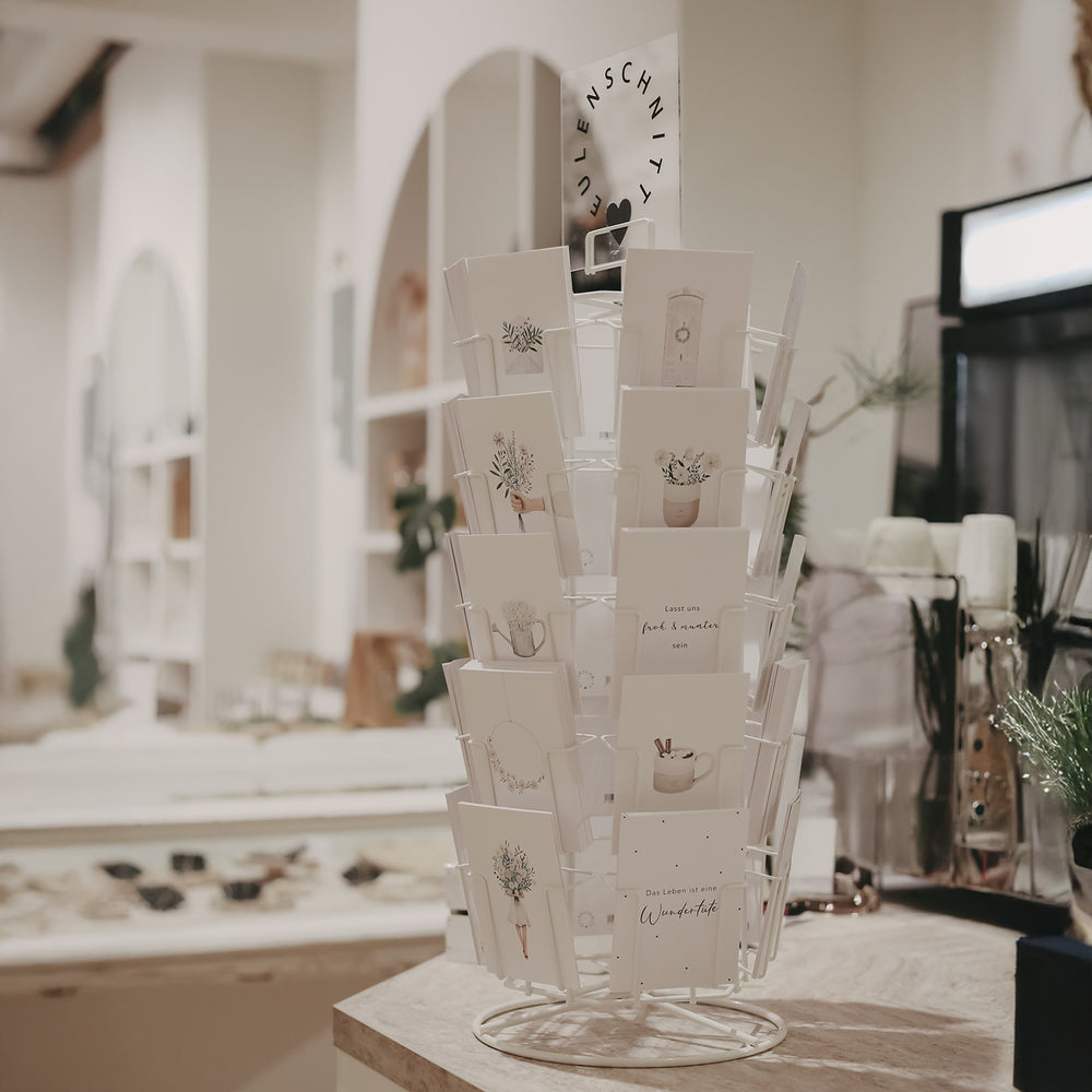 CARD STAND TABLE 30 COMPARTMENTS - Set