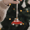 Baumschmuck Weihnachtsauto (VE = 6 Stk.)