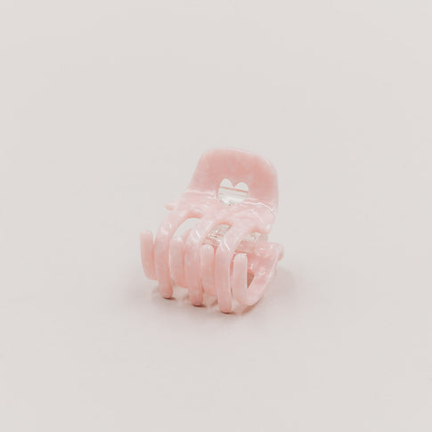 Petite barrette cœur blush (VE = 10 pcs.)