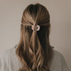 Petite barrette cœur blush (VE = 10 pcs.)