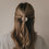 Petite barrette cœur blush (VE = 10 pcs.)