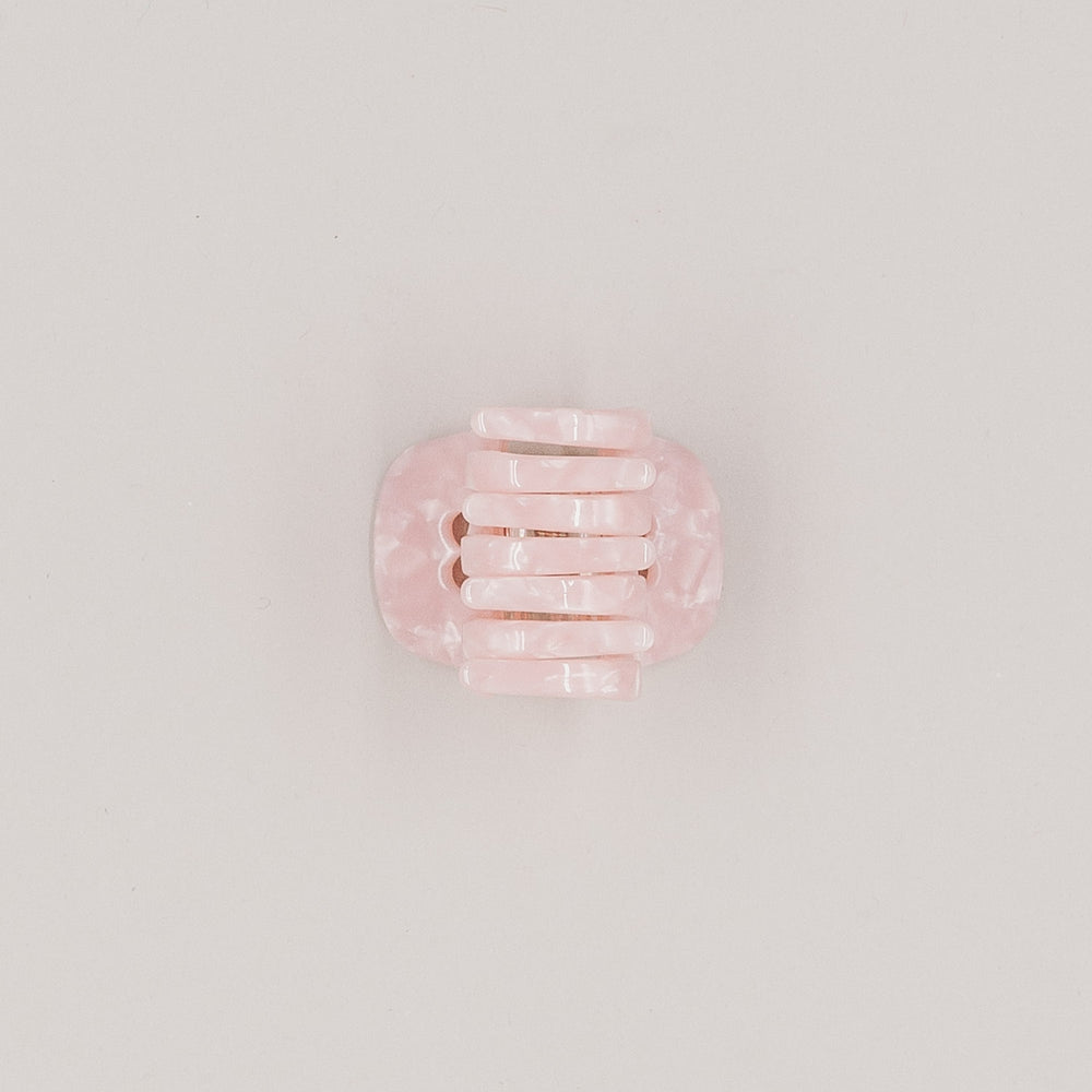 Petite barrette cœur blush (VE = 10 pcs.)