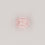 Petite barrette cœur blush (VE = 10 pcs.)