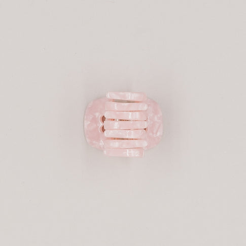Petite barrette cœur blush (VE = 10 pcs.)