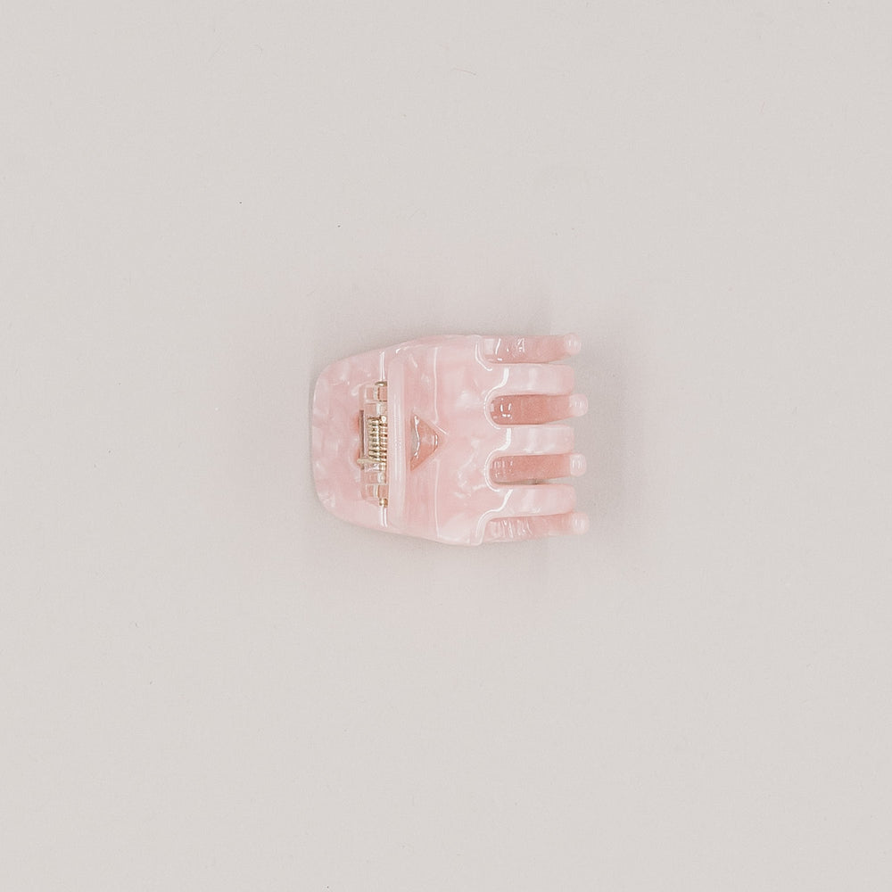 Petite barrette cœur blush (VE = 10 pcs.)