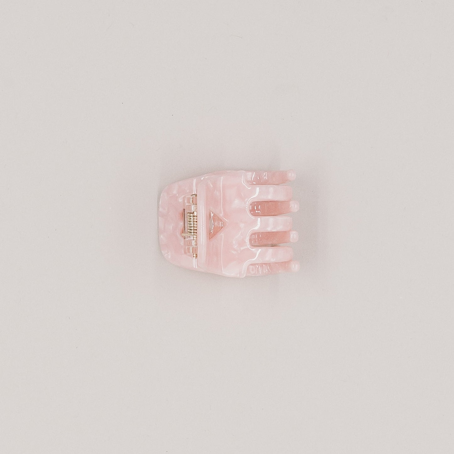Petite barrette cœur blush (VE = 10 pcs.)