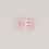 Petite barrette cœur blush (VE = 10 pcs.)