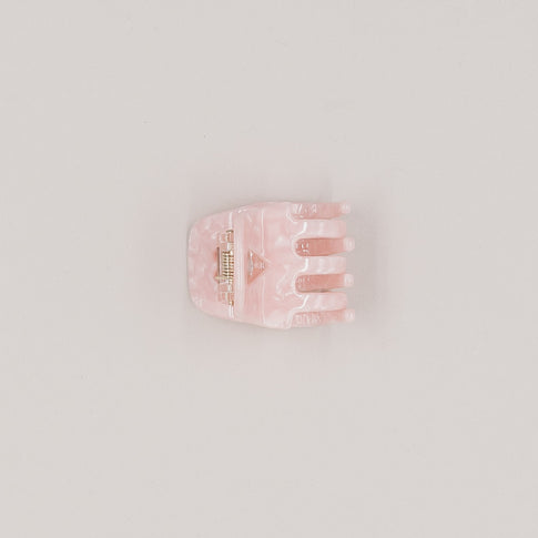 Petite barrette cœur blush (VE = 10 pcs.)