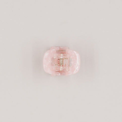 Petite barrette cœur blush (VE = 10 pcs.)