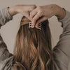 Petite barrette cœur blush (VE = 10 pcs.)