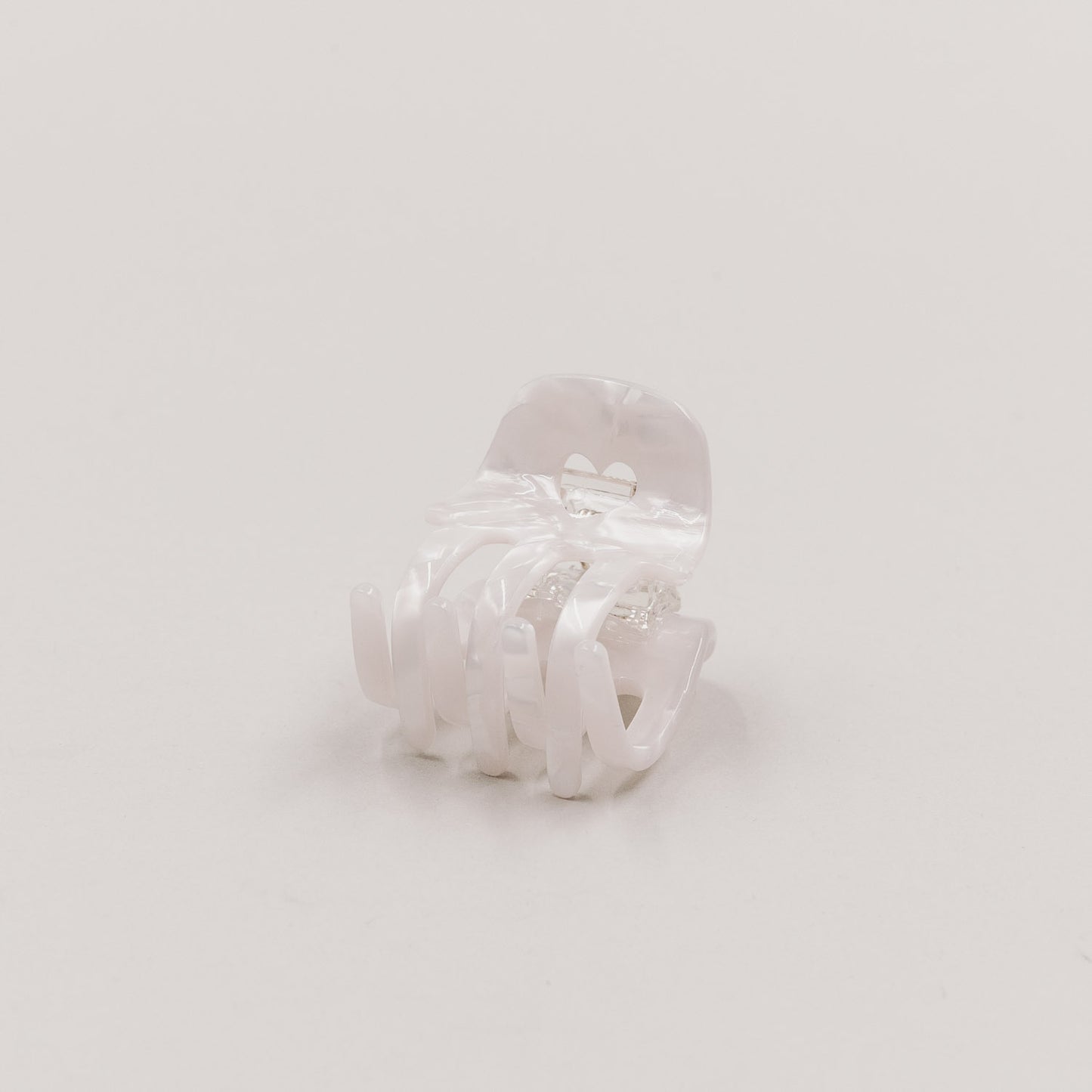 Petite barrette cœur perle (VE = 10 pcs.)